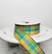 1.5"x10yd Bright Check Spring Ribbon - Vibrant Colors for Your Spring Creations-RGA1859